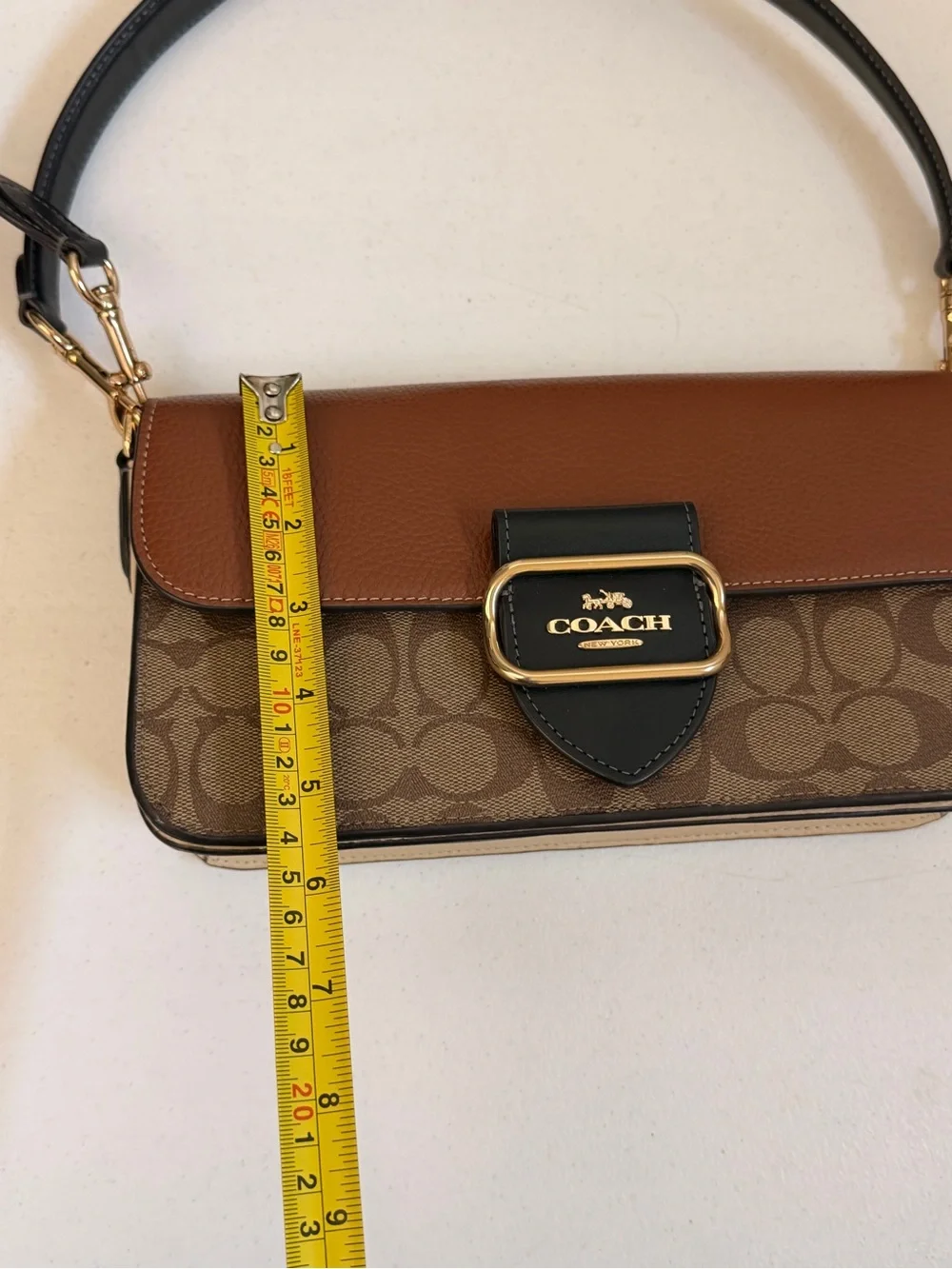 Coach Morgan Colorblock Signature Womens Crossbody/Shoulder Bag